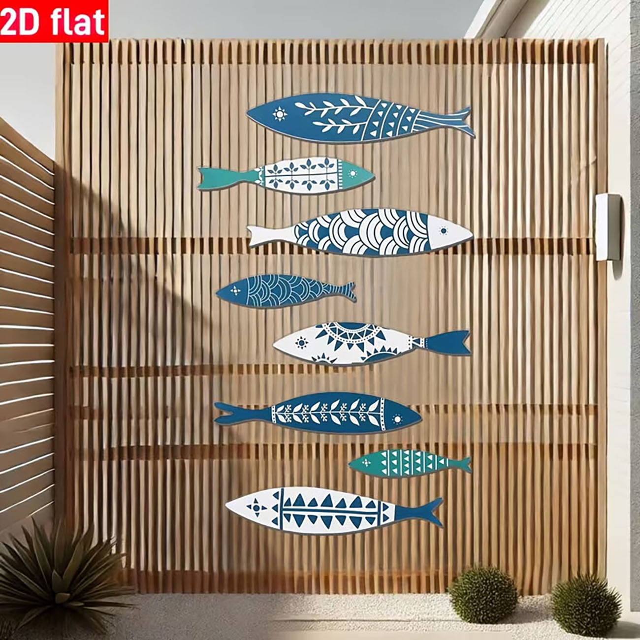 A Set of 4 Wooden Fish Wall De - огляд і ціна Woodworking Glue